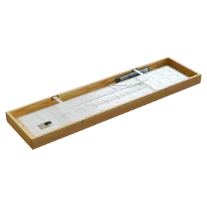 Pinnasäädin LED-kattovalaisin LONG WOODLINE 42W IP20 4000K 3950lm saarni