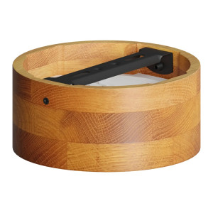 Ceiling light D130 6W 4000K 575lm Oak RONDO MINI Ceiling light D130 6W 4000K 575lm Oak RONDO MINI