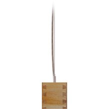 Riippuvalaisin LOOK WOODLINE 0,6 m 17W IP20 3000K 2364 lm Saarni