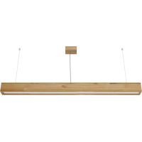 Pendant light LOOK WOODLINE 0,6m 17W IP20 3000K 2364lm Oak