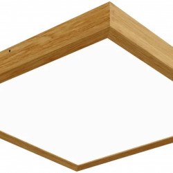 Surface ceiling light QUADRA WOODLINE