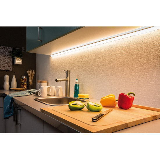 MaxLED LED juosta 24V 1,5 m 20W šiltai balta