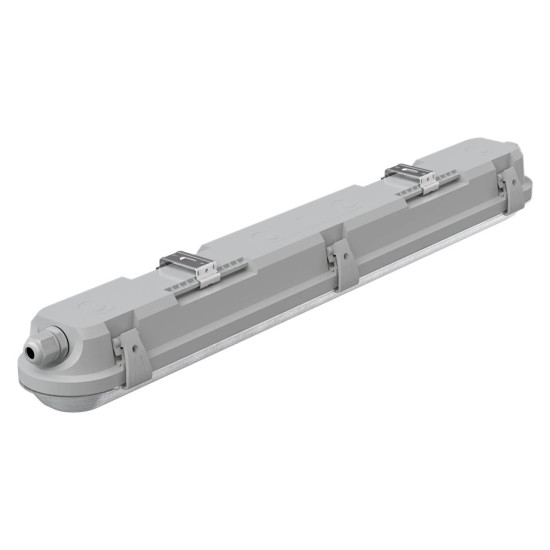 Teollisuusvalaisin VARIUS 0,6 m 15 W IP65 4000 K 2152 lm, läpijohdotettava
