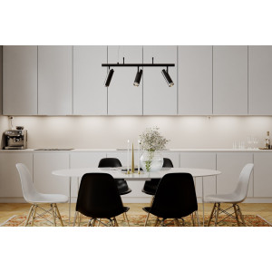 Iekārta lampa melna  PULS BAR