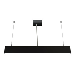 Pakabinamas šviestuvas LOOK 0,6 m 23 W IP20 4000 K 1820 lm juodas