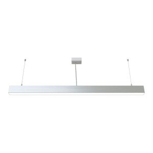 Rippvalgusti LOOK 1200 mm 46W  IP20 4000K 3387lm hõbedane Rippvalgusti LOOK 1200 mm 46W  IP20 4000K 3387lm hõbedane