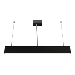 Pendant light LOOK 0.6m 23W IP20 3000K 1820lm black