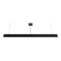 Pendant light LOOK 1200 mm 46W  IP20 4000K 3387lm black