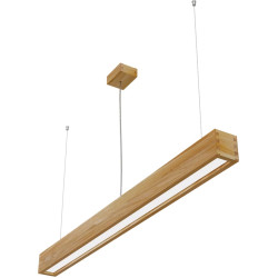 Pendant light LOOK WOODLINE 1,2m 36W IP20 4000K 3000lm Ash