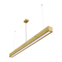 Pendant light LOOK WOODLINE 1,5m 48W IP20 4000K 3800lm Pine
