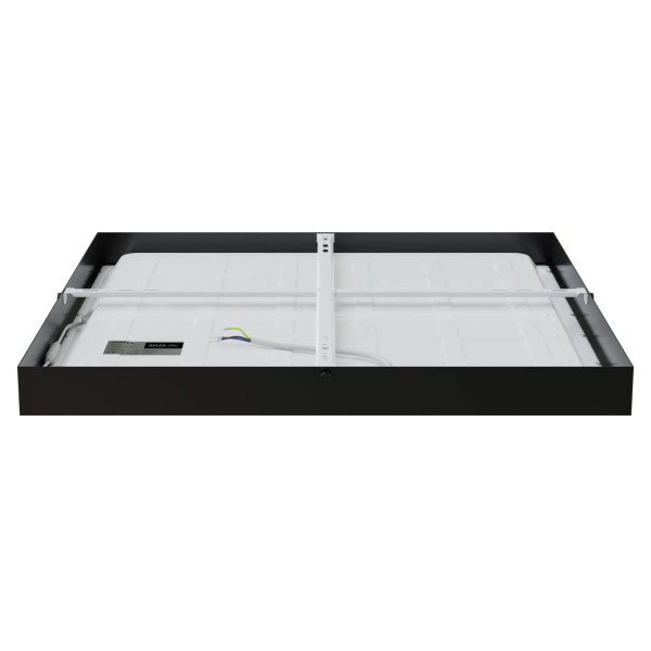 Surface LED light QUADRA 40W IP41 4000K 3512lm ugr black