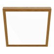 Pinnapealne LED laevalgusti QUADRA WOODLINE 600x600 40W IP20 4000K 3320lm tamm