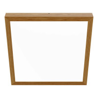 Ceiling light QUADRA WOODLINE 600x600 40W IP20 4000K 3320lm Oak