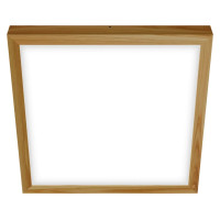 Ceiling light QUADRA WOODLINE 600x600 40W IP20 4000K 3320lm Ash