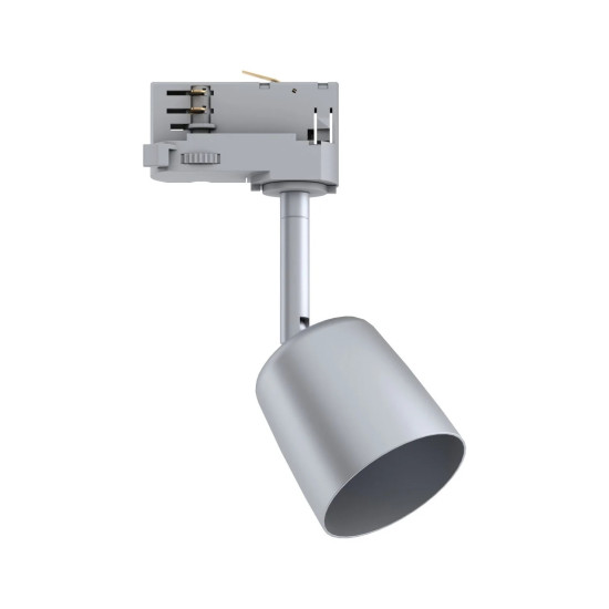 ProRail3-kohdevalaisin mattakromi GU10 max. 10W COVER