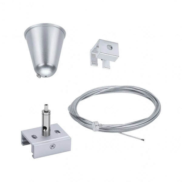 Apgaismojuma sliežu piekare 3m Matēts hroms