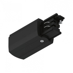 Toiteallika otsa adapter parempoolne must