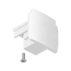 Connector End cap White