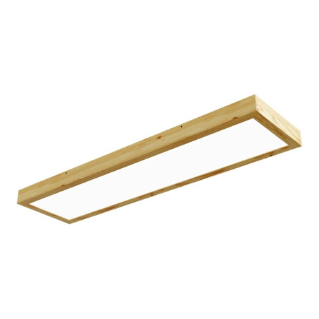 Pinnapealne LED laevalgusti LONG WOODLINE 42W IP20 3000K 3950lm mänd Pinnapealne LED laevalgusti LONG WOODLINE 42W IP20 3000K 3950lm mänd