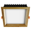 Süvistatav LED valgusti SQUARE WOODLINE 170x170 12W IP20 4000K 1281lm saar