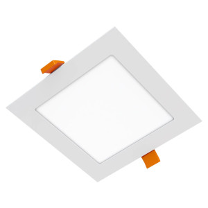 Recessed downlight SQUARE 12W IP40 3000K 1100lm standard white