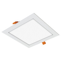 Įleidžiamas kvadratinis šviestuvas 18W IP40 3000K 1700 lm standartinė balta