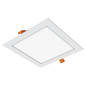 Įleidžiamas kvadratinis šviestuvas 18W IP40 3000K 1700 lm standartinė balta Įleidžiamas kvadratinis šviestuvas 18W IP40 3000K 1700 lm standartinė balta