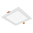 Įleidžiamas šviestuvas SQUARE 18W IP40 4000K 1700 lm standartinė balta