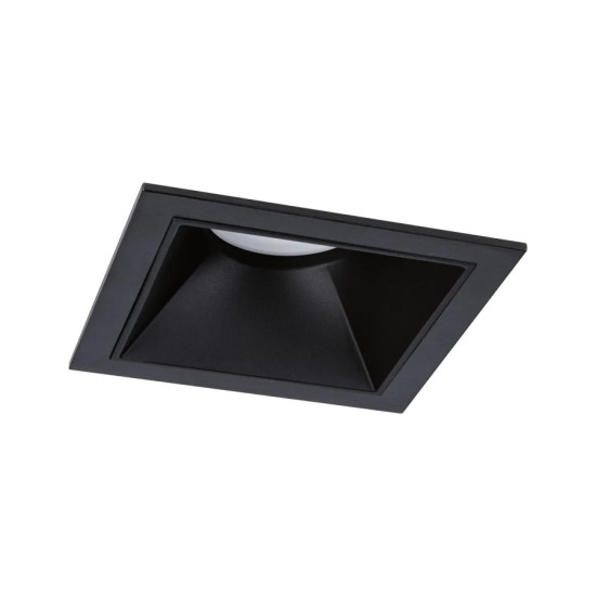 Įleidžiamas šviestuvas 3-Step-Dim šviesos reguliavimas Cole juodas IP44 SQUARE