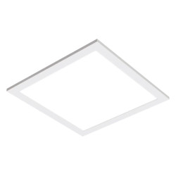 Recessed LED light QUADRA MINI Backlit 21W IP41 4000K 1480lm DALI battery 3H white