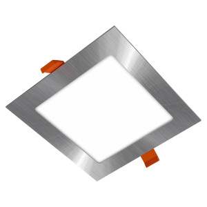 Recessed downlight SQUARE 18W IP40 4000K 1700lm standard silver