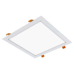 Recessed downlight SQUARE 24W IP40 3000K 2300lm standard white
