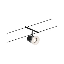Gaismeklis 10W GU5,3 matēts melns CONE BASIC