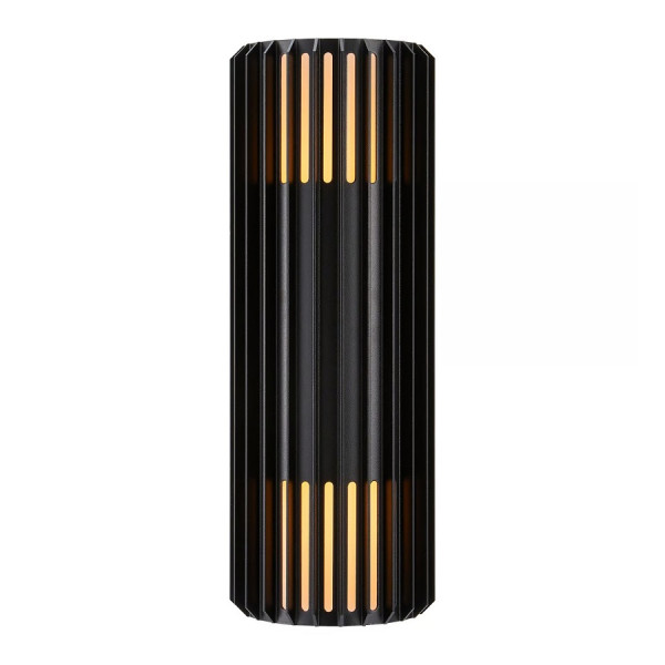 Seinävalaisin musta ALUDRA