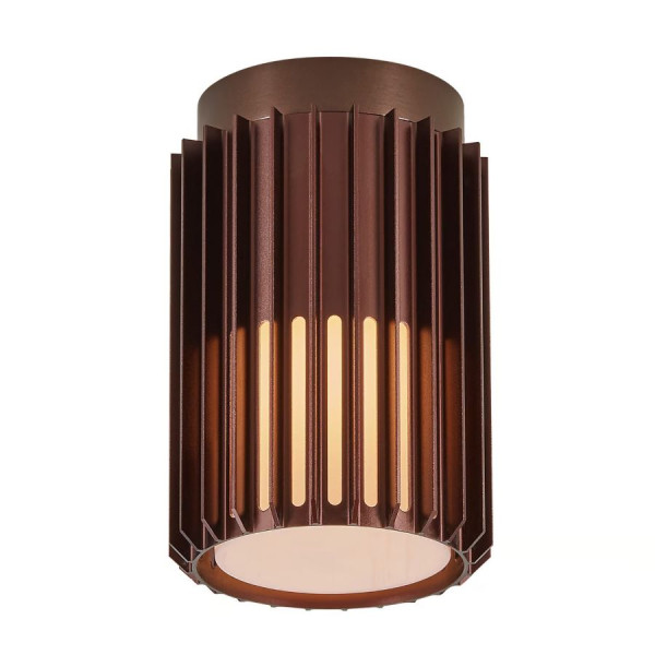 Ceiling light brown metallic ALUDRA Ceiling light brown metallic ALUDRA