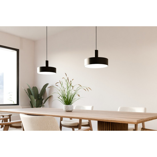 Pendant light black MILES