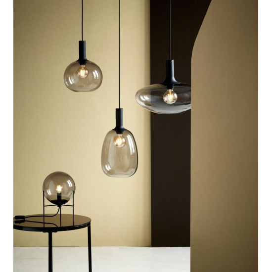 Pendant light black Alton 25