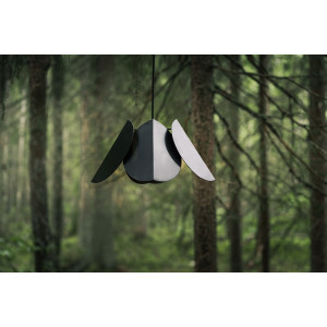 Iekārta lampa melna LEHMUS