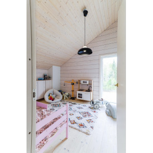 Iekārta lampa melna NAPA