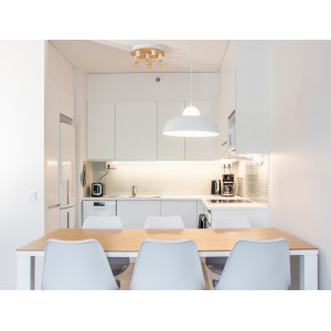 Iekārta lampa balta NAPA