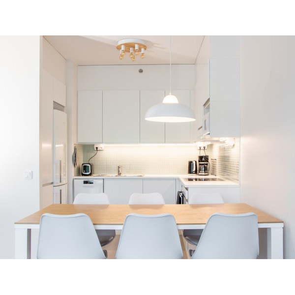 Iekārta lampa balta NAPA