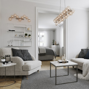 Riippuvalaisin 25x20W G9 BAR SPLENDOR