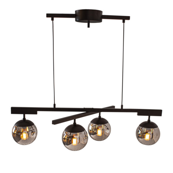 Lampa 4 x E14 dūmota LABELLE Lampa 4 x E14 dūmota LABELLE