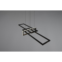 Gaismeklis melns SMD LED SALiNAS