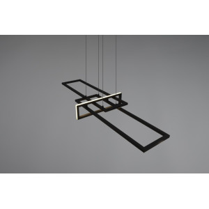 Rippvalgusti must SMD LED 34W SALiNAS Rippvalgusti must SMD LED 34W SALiNAS