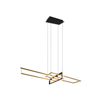Rippvalgusti messing 1x SMD LED SALINAS