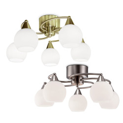 Ceiling light 5x40W E14 IRIS