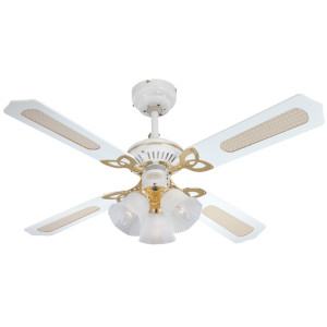 Lubinis ventiliatorius PRINCESS TRIO WHITE