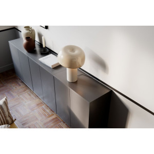 Pöytävalaisin Beige Lean on Me