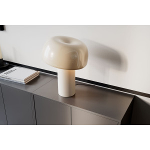 Pöytävalaisin Beige Lean on Me